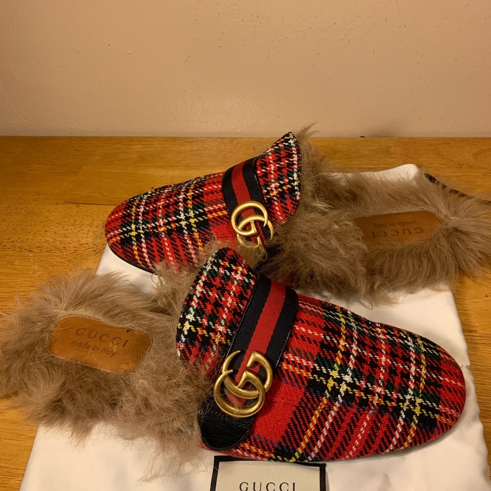Gucci Princeton Spartan Men’s Slippers size 10